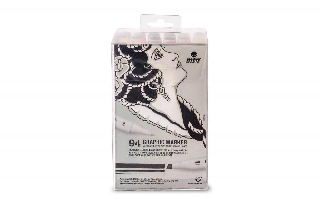 94 Graphic Marker Grey - Basic Pack 24