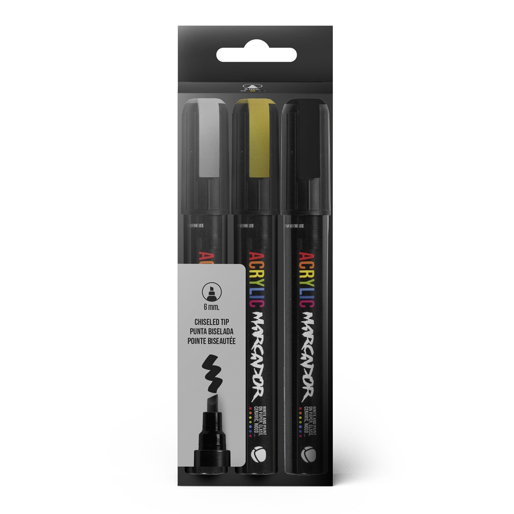 Acrylic Marcador 6mm Pack