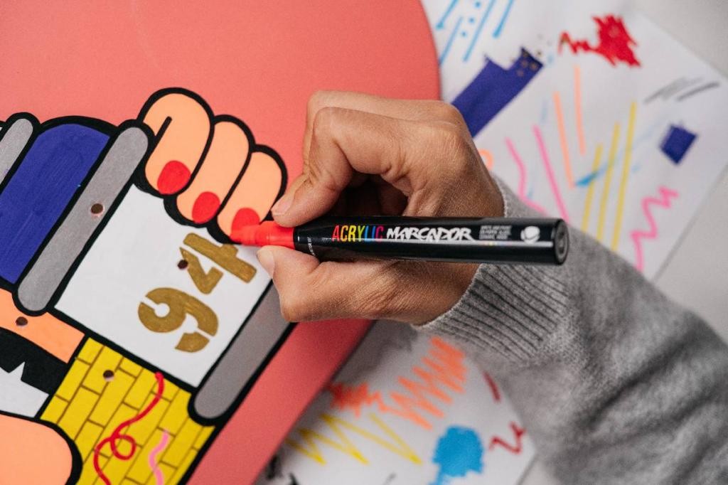 Acrylic Marcador 1