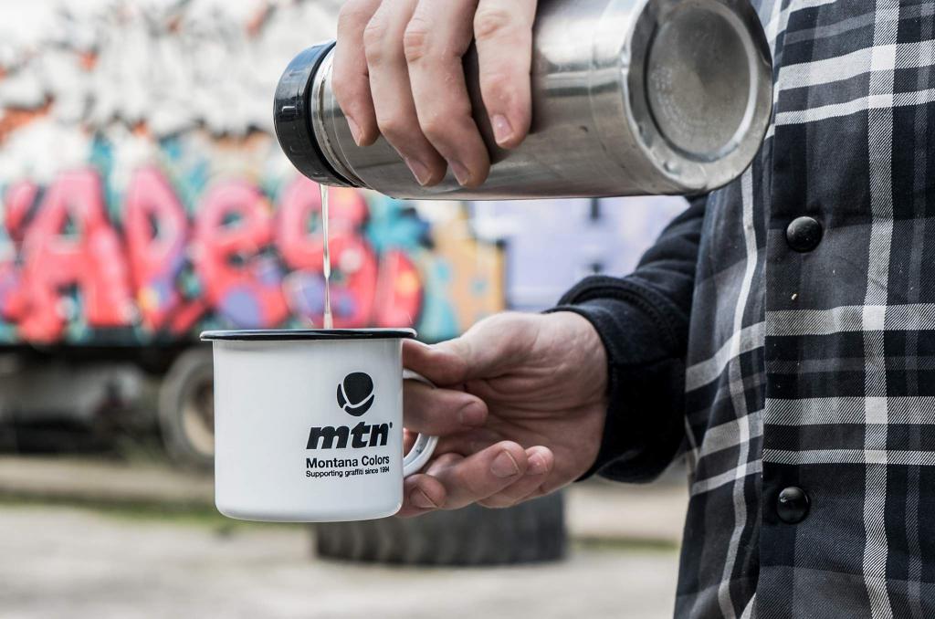 MTN Metal Enamel Mug