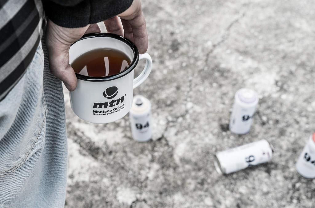 MTN Metal Enamel Mug