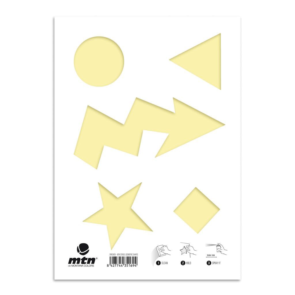 Geometric Shapes Stencil