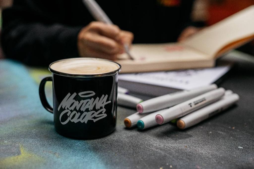 MTN Metal Enamel Mug Lettering
