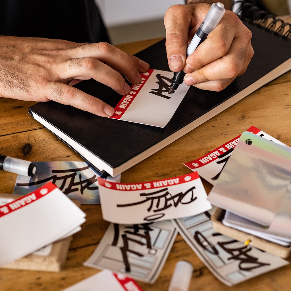 WTF 'Hologram' Stickers