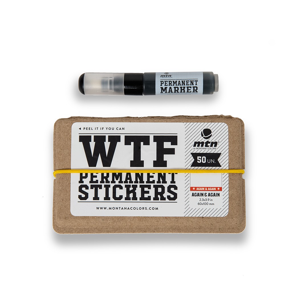 WTF 'Again&Again' Stickers