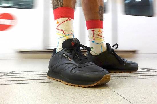 MTN Socks White Metro