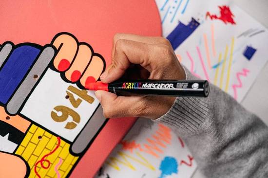 Acrylic Marcador 1