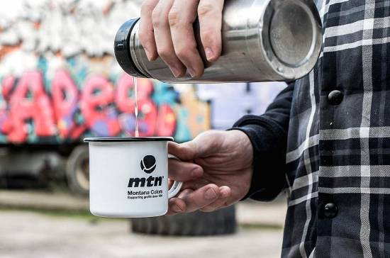 MTN Metal Enamel Mug