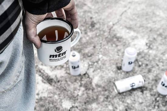 MTN Metal Enamel Mug